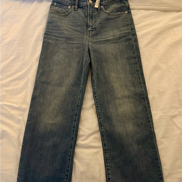 Madewell Slim Wide Leg Crop, Size 27 - Picture 2 of 7